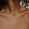 Simple Style Solid Color Copper Inlay Zircon Layered Necklaces