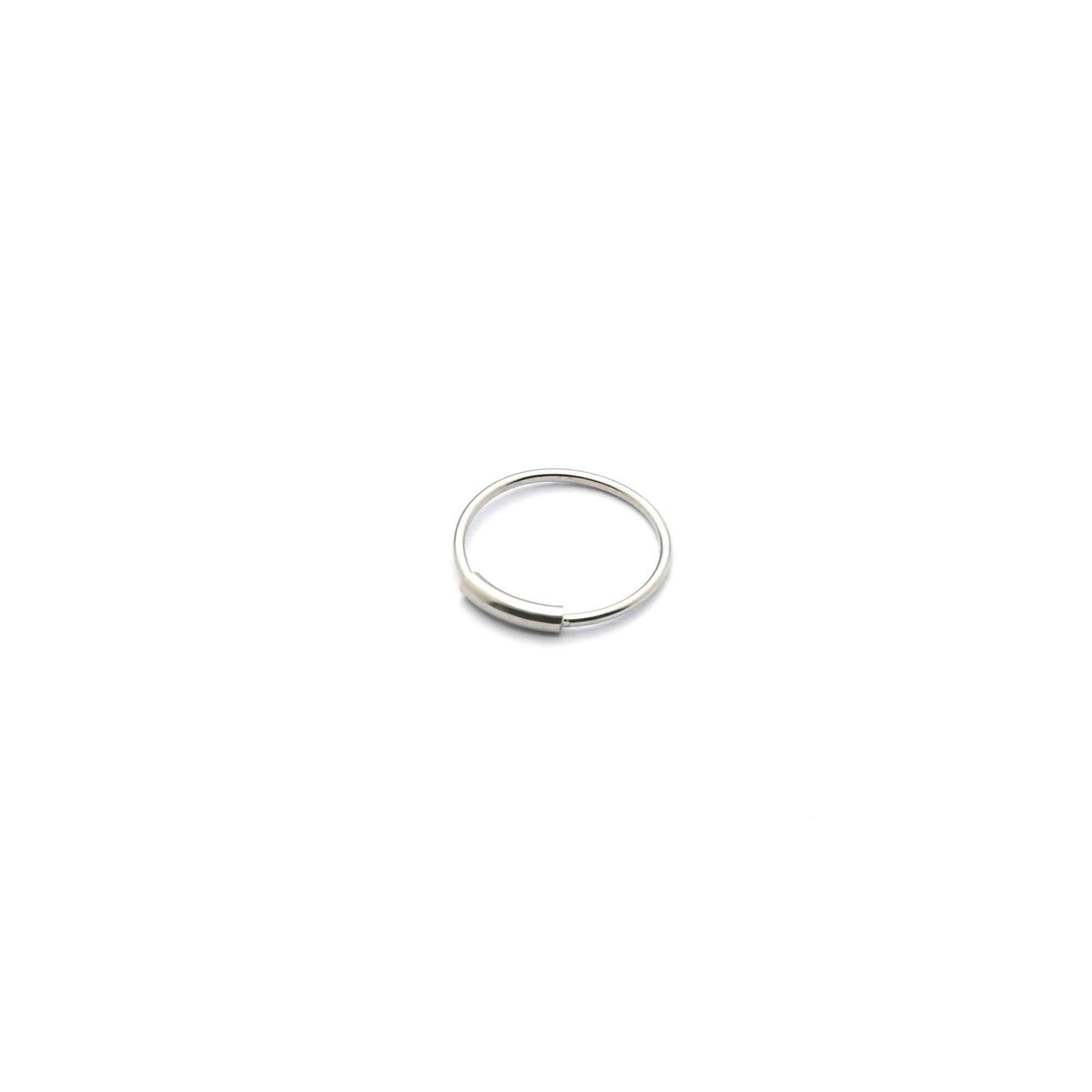 Simple Style Classic Style Solid Color Stainless Steel Polishing Plating 18k Gold Plated Nose Ring