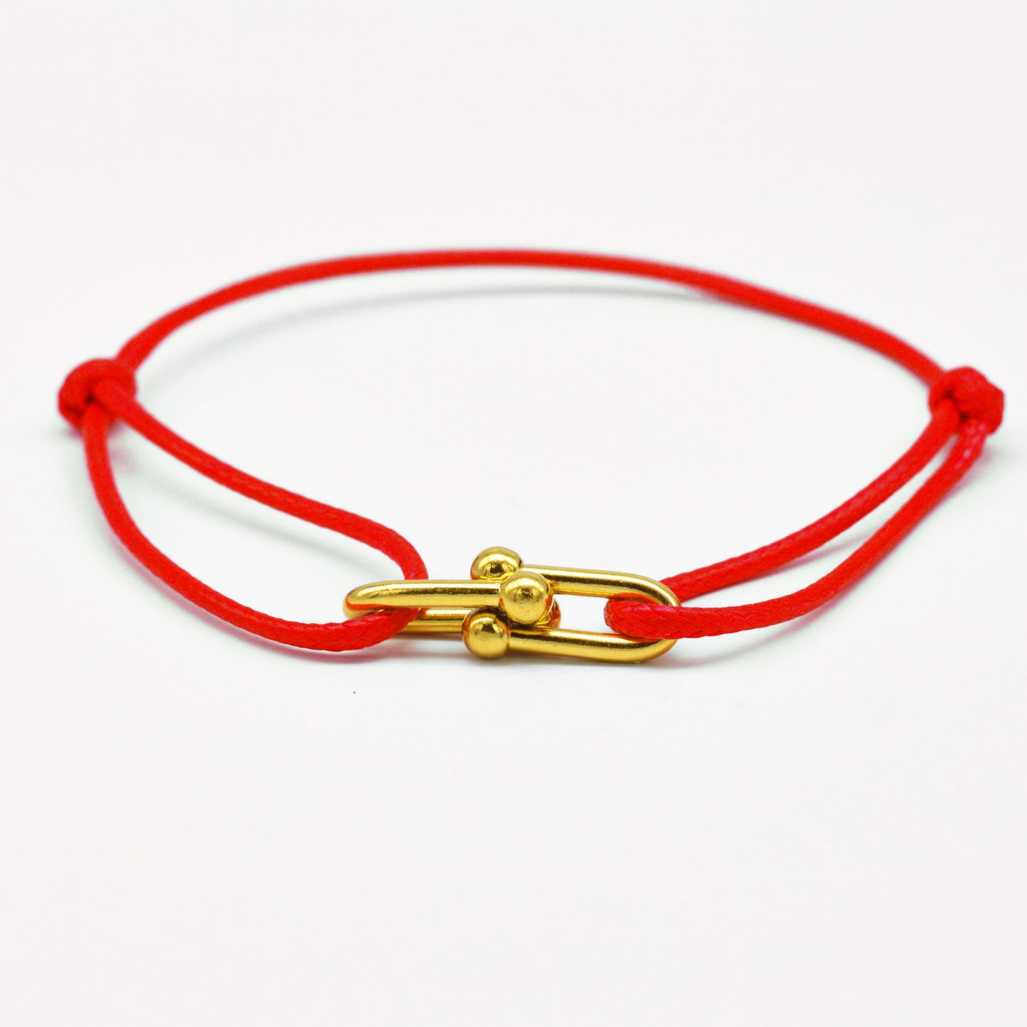 Simple Style Roman Style Geometric Color Block Stainless Steel Plating 18k Gold Plated Couple Bracelets