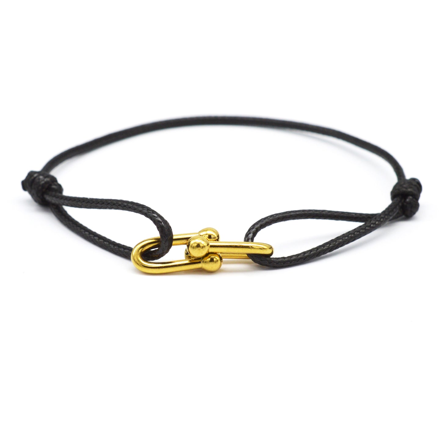 Simple Style Roman Style Geometric Color Block Stainless Steel Plating 18k Gold Plated Couple Bracelets