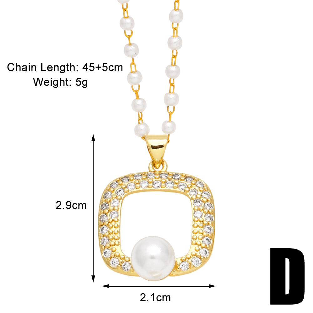 Elegant Simple Style Streetwear Lips Heart Shape Copper Plating Inlay Zircon 18k Gold Plated Pendant Necklace