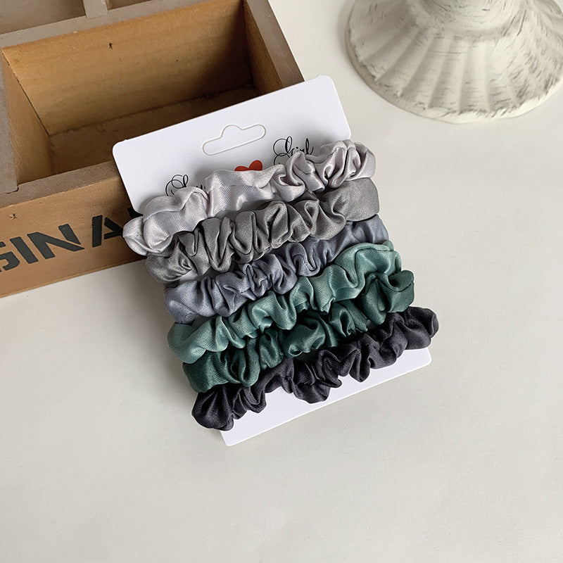 Simple Style Solid Color Cloth Hair Tie