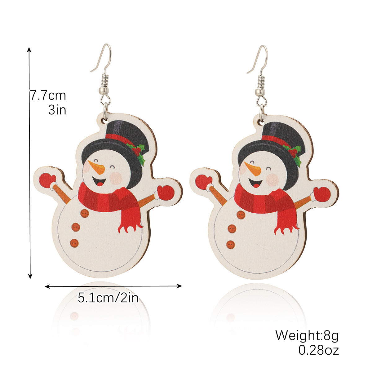 Fashion Christmas Tree Santa Claus Snowflake Alloy Inlay Rhinestones Women's Ear Studs