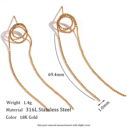 1 Pair Simple Style Classic Style Solid Color Plating Stainless Steel Rhinestones 18k Gold Plated Ear Studs