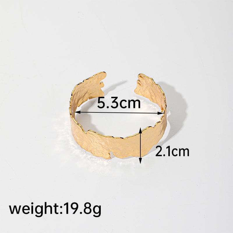 Hip-hop Simple Style Cool Style Solid Color Copper Plating 18k Gold Plated White Gold Plated