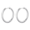 1 Pair Simple Style Round Plating Copper 18k Gold Plated Hoop Earrings