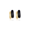 1 Pair Simple Style Commute Color Block Patchwork Copper Ear Studs