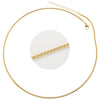 Simple Style Solid Color Copper Plating 18k Gold Plated Necklace