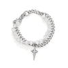 Hip-hop Streetwear Cross Titanium Steel Bracelets