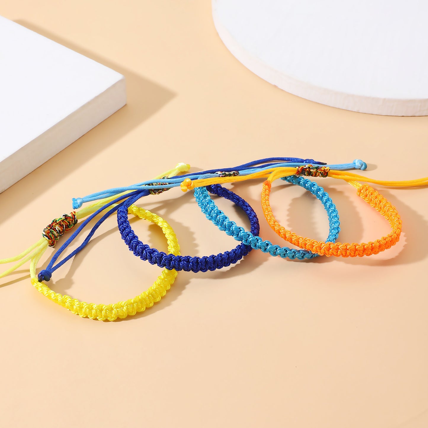 Casual Streetwear Geometric Rope Women's Drawstring Bracelets