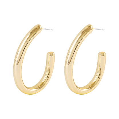 Wholesale Jewelry Modern Style Simple Style Solid Color Plastic Earrings