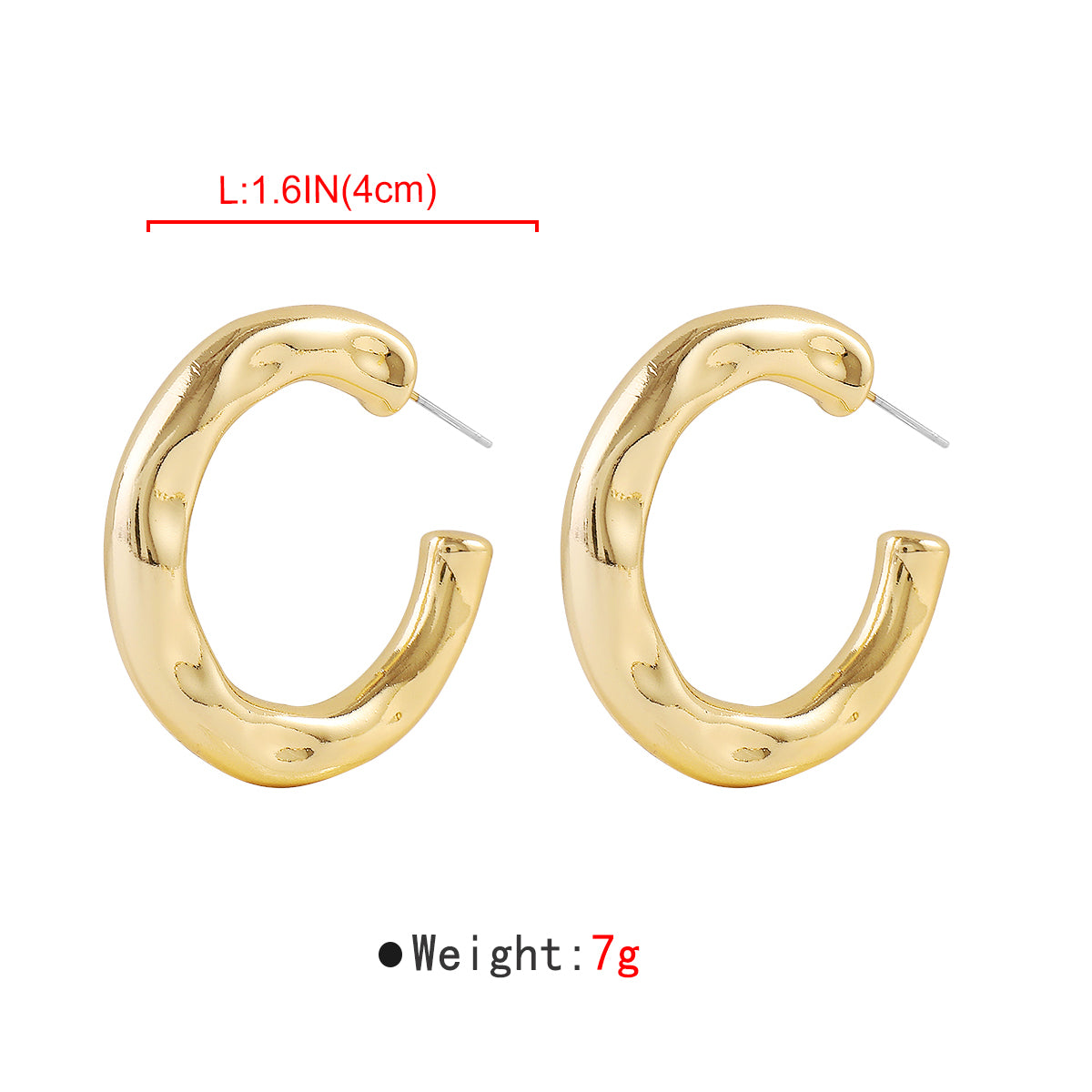 Wholesale Jewelry Modern Style Simple Style Solid Color Plastic Earrings