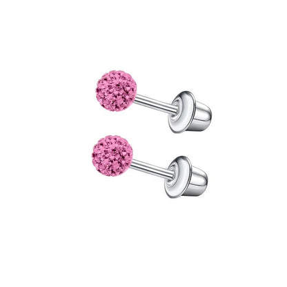 1 Pair Simple Style Cross Star Butterfly Plating Inlay Stainless Steel Zircon Ear Studs