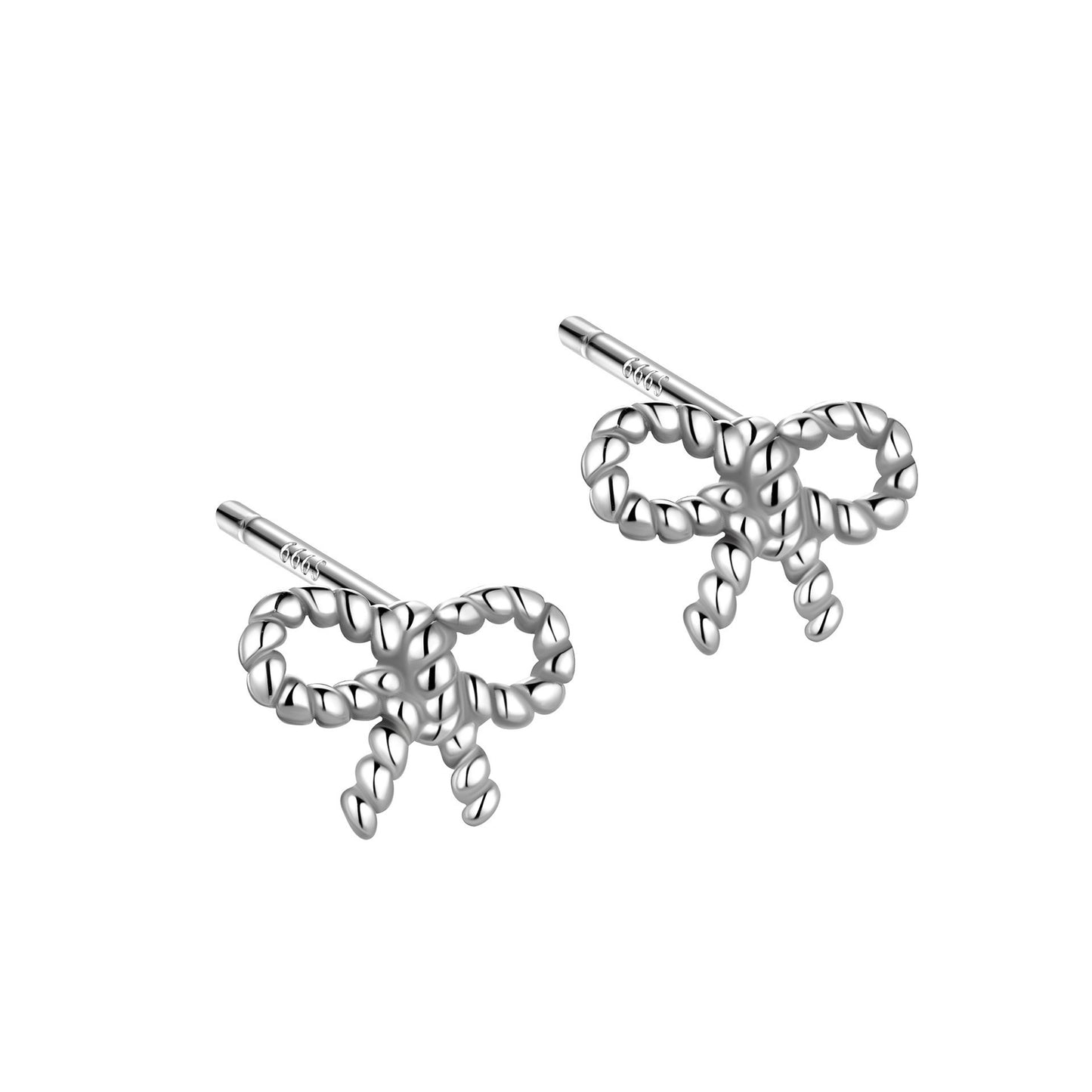 1 Pair Simple Style Doll Constellation Crown Plating Inlay Sterling Silver Zircon Ear Studs