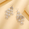 1 Pair Simple Style Classic Style Shell Plating Iron Gold Plated Drop Earrings