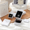 Fashion Solid Color Paper Jewelry Boxes