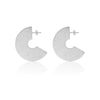 1 Pair Simple Style Classic Style Solid Color Plating Titanium Steel Gold Plated Ear Studs