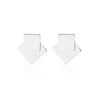 1 Pair Simple Style Solid Color Plating Stainless Steel Gold Plated Ear Studs