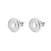 1 Pair Simple Style Commute Flower Plating Titanium Steel Gold Plated Ear Studs