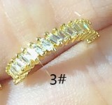 1 Piece Simple Style Solid Color Plating Inlay Copper Zircon Ear Cuffs