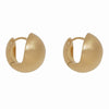 1 Pair Elegant Korean Style Solid Color Sterling Silver White Gold Plated Gold Plated Earrings