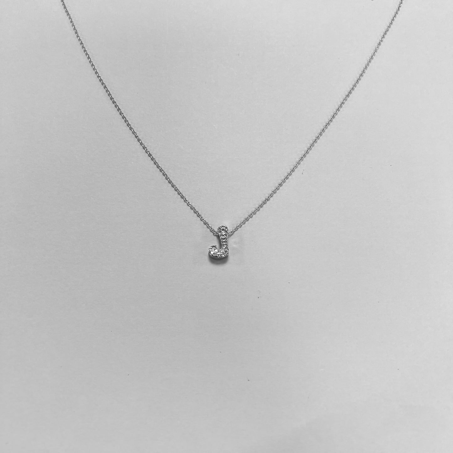 Simple Style Letter Copper Zircon Necklace In Bulk
