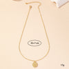 Simple Style Flower Alloy Wholesale Pendant Necklace