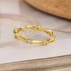 Simple Style Commute Devil's Eye Copper Plating Inlay Zircon 18k Gold Plated Open Rings