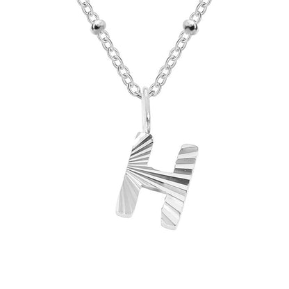 Wholesale Simple Style Letter Stainless Steel Titanium Steel Plating Gold Plated Pendant Necklace