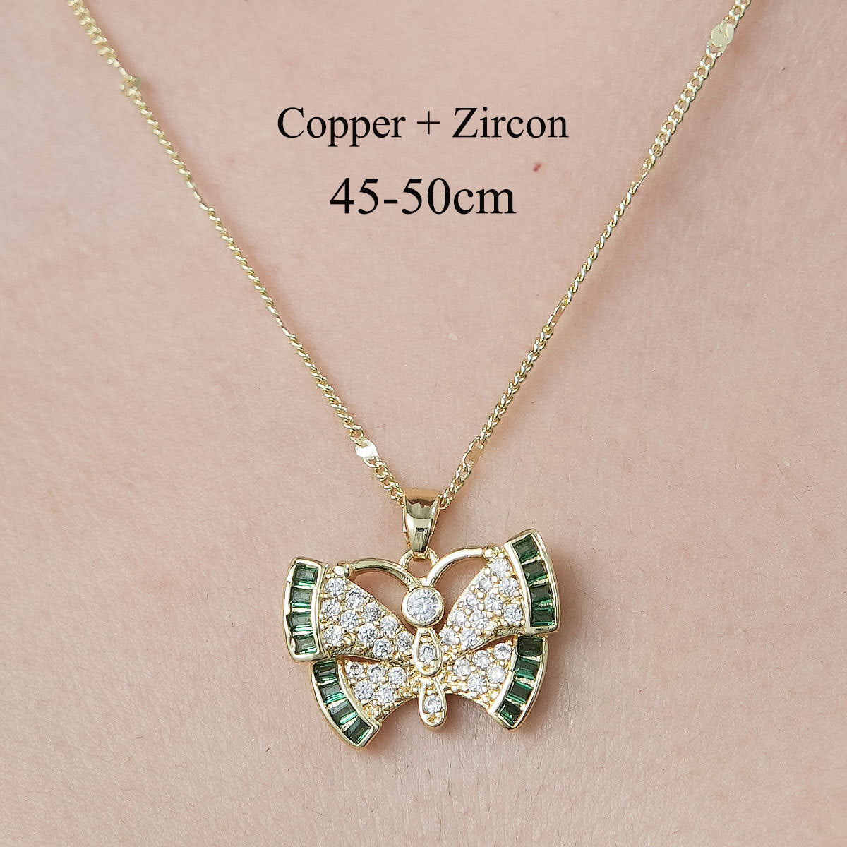 Simple Style Cross Devil's Eye Flower Copper Plating Inlay Zircon Pendant Necklace