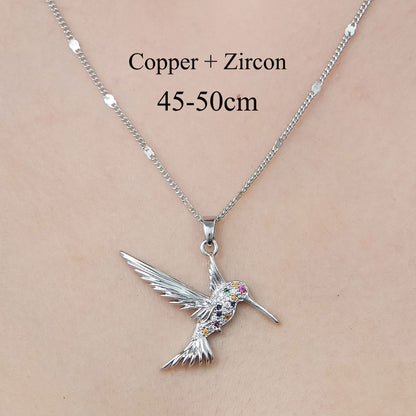 Wholesale Simple Style Butterfly Elephant Stainless Steel Titanium Steel Polishing Plating Pendant Necklace