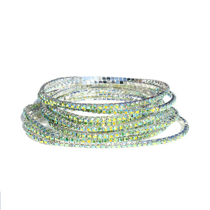 Fashion Geometric Alloy Rhinestones Women's Bracelets