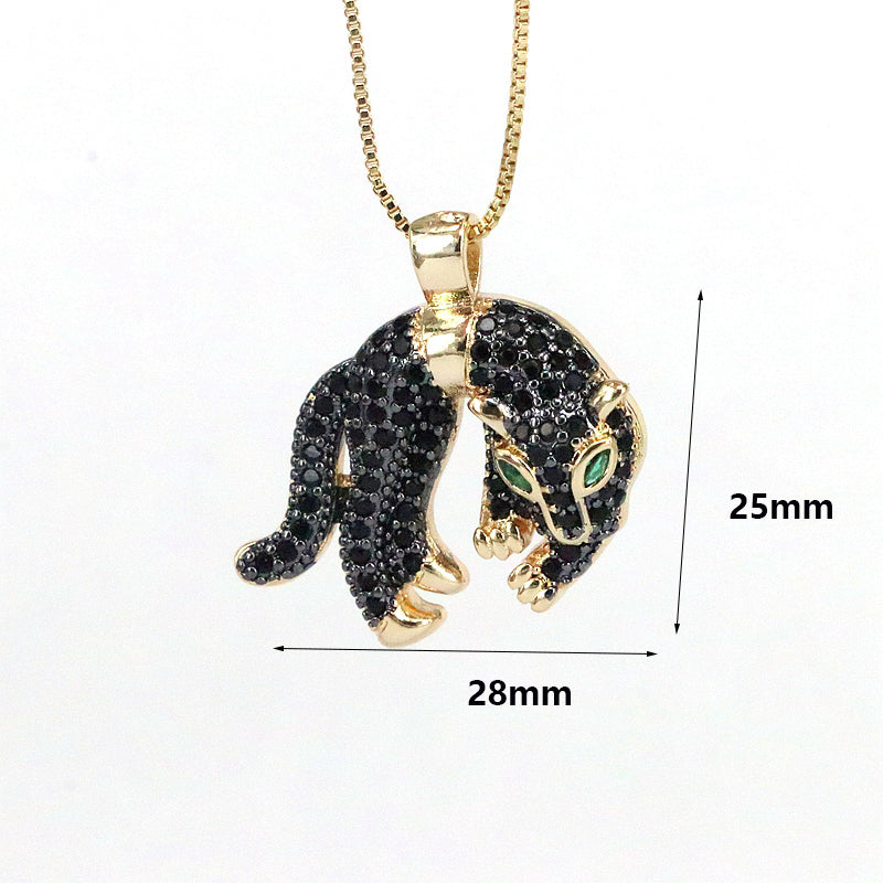 Simple Style Heart Shape Metal Inlay Diamond Zircon Women's Pendant Necklace