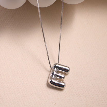 Vintage Style Letter Copper Plating Pendant Necklace