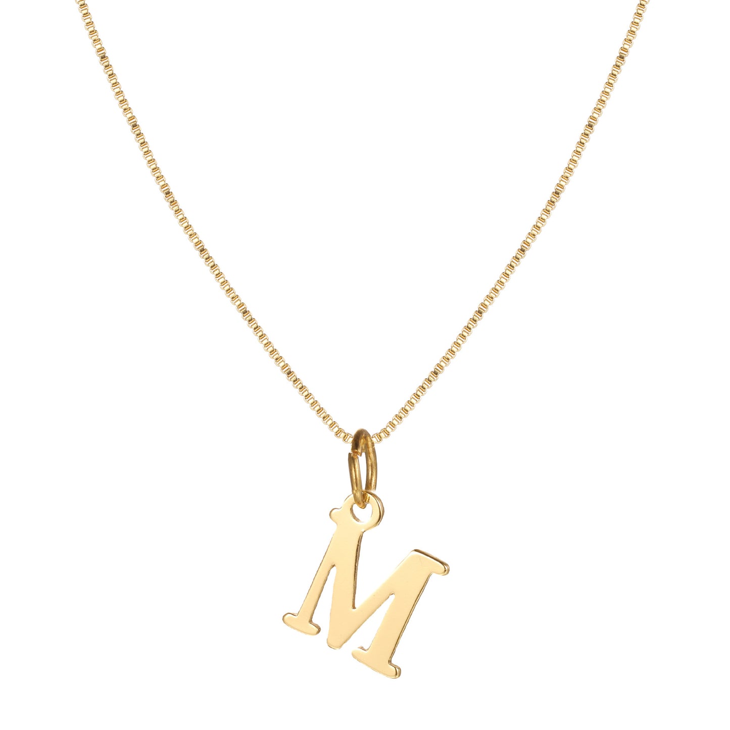 Wholesale Vintage Style Letter Stainless Steel Plating Pendant Necklace