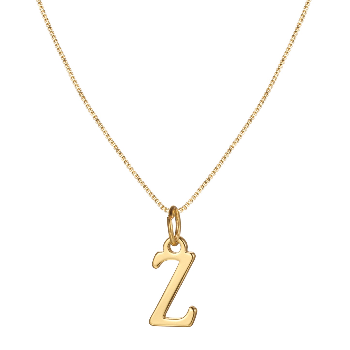 Wholesale Vintage Style Letter Stainless Steel Plating Pendant Necklace