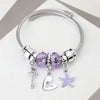 Sweet Star Stainless Steel Plating Bangle