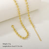 Casual Simple Style Classic Style Round Copper Plating 18k Gold Plated Necklace