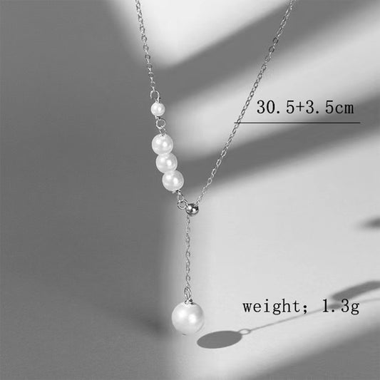 Glam Luxurious Solid Color Sterling Silver Plating Inlay Zircon Gold Plated Silver Plated Pendant Necklace