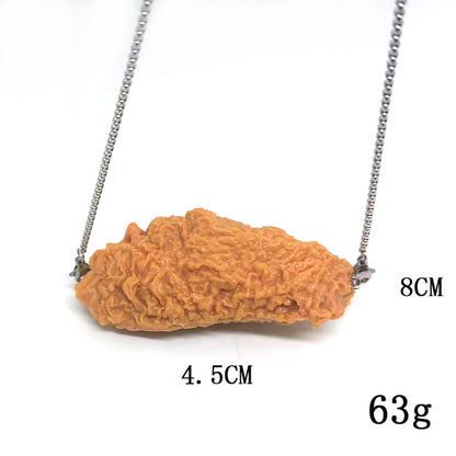 Streetwear Chicken Pvc Unisex Pendant Necklace 1 Piece