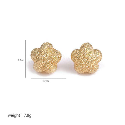 1 Pair Luxurious Commute C Shape Moon Plating Copper 18k Gold Plated Silver Plated Ear Studs