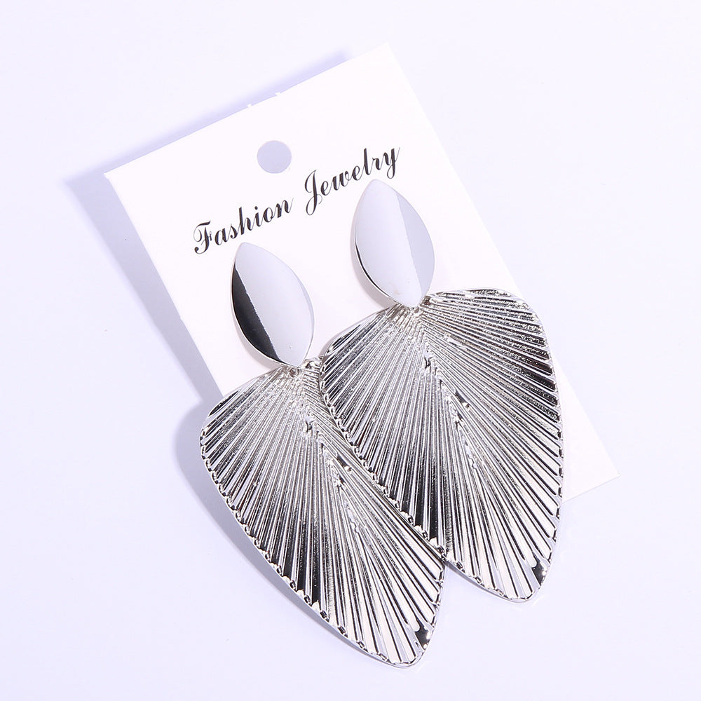 1 Pair Fashion Leaf Alloy Women's Drop Earrings