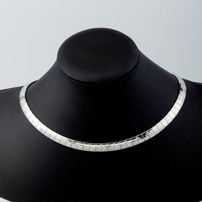 Wholesale Streetwear Geometric Solid Color Stainless Steel Plating Platinum Plated Choker