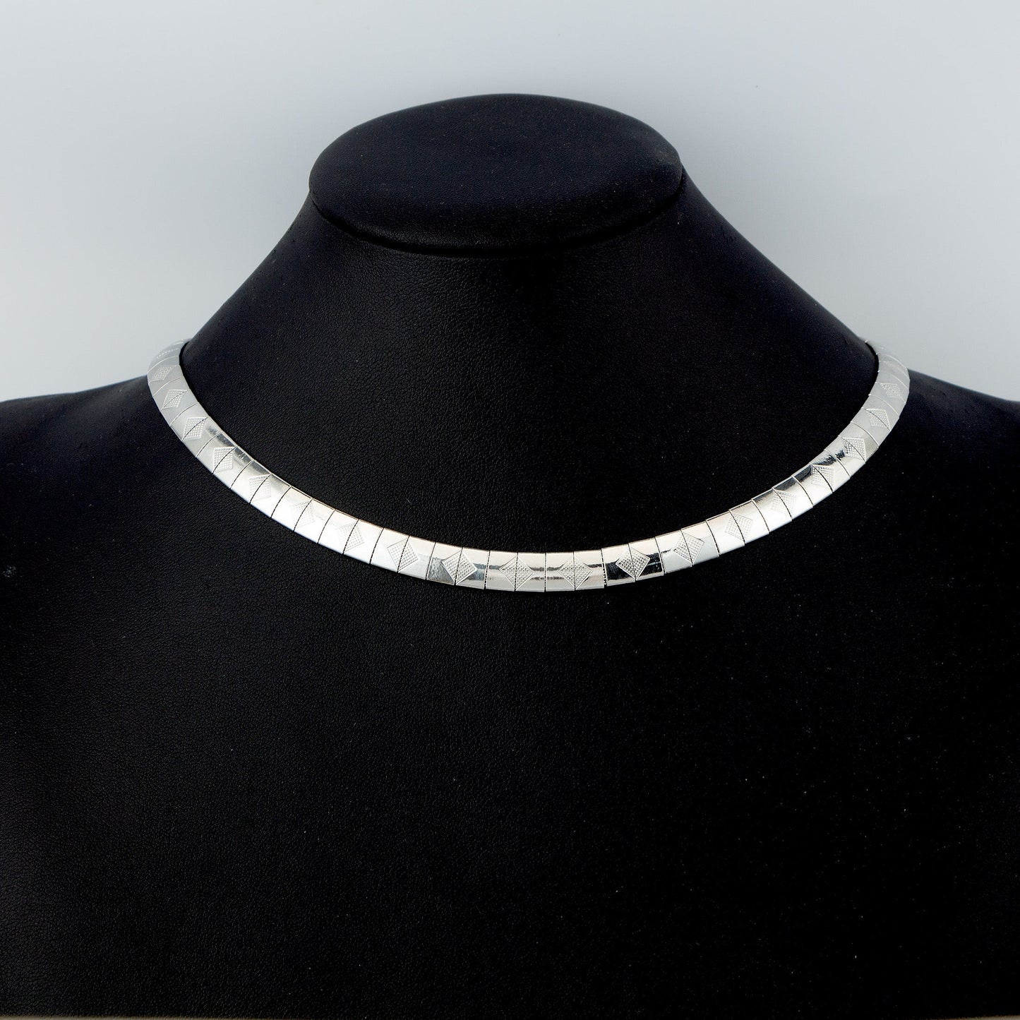 Wholesale Streetwear Geometric Solid Color Stainless Steel Plating Platinum Plated Choker