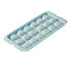 Fashion Round Ice Tray With Lid Plastic Ice Cube Mold