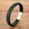 Casual Simple Style Solid Color Alloy Braid Unisex Bracelets