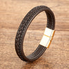 Casual Simple Style Solid Color Alloy Braid Unisex Bracelets