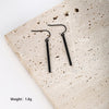 1 Pair Xuping Simple Style Classic Style Solid Color Stainless Steel Drop Earrings