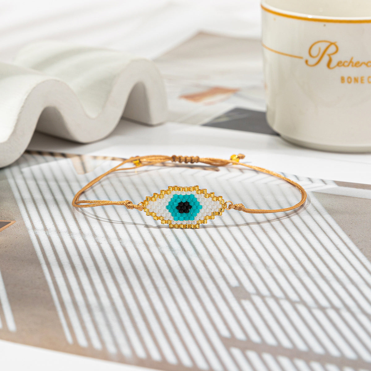 Ig Style Casual Eye Glass Unisex Bracelets