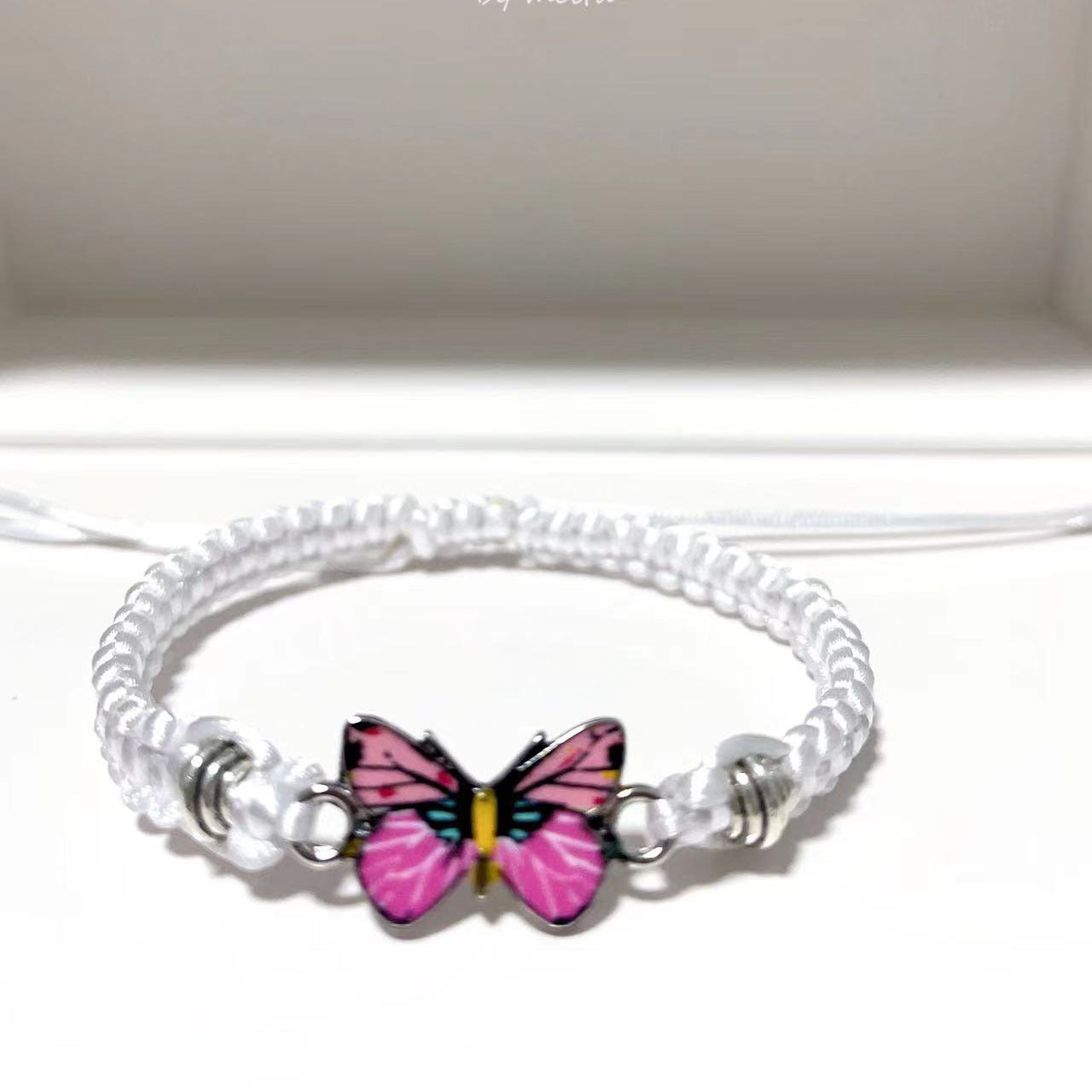 Simple Style Butterfly Alloy Plating Couple Bracelets